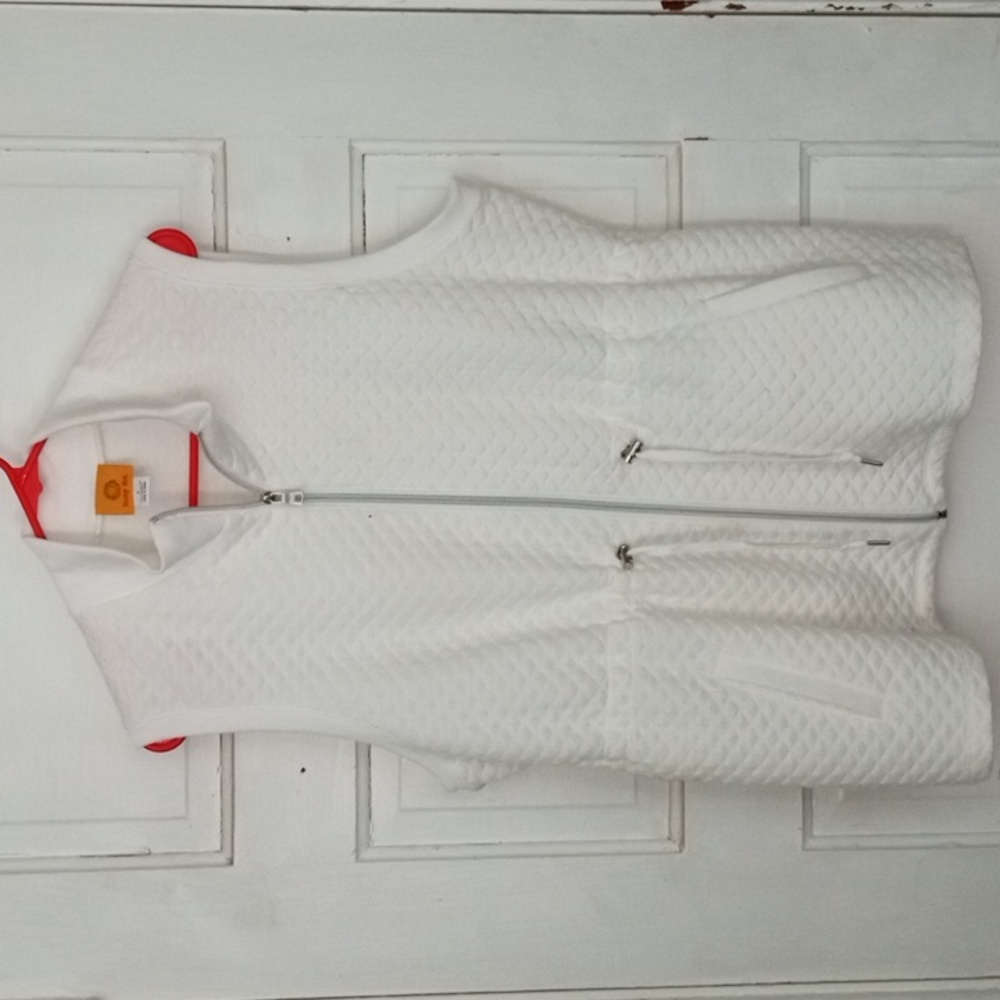 RUBY RID DRAWSTRING CINCH WAIST VEST